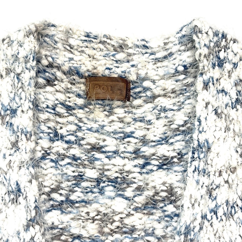 POL Anthropologie Cardigan Sweater Chunky Oversized Popcorn Grandma Boho Women S - Picture 2 of 8